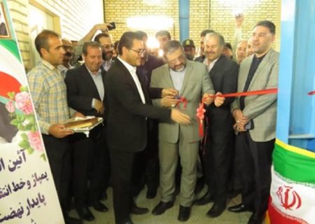افتتاح طرح تقویت شبکه آب شهر جدید سهند در آذربایجان شرقی