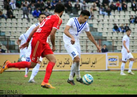 تراکتور در تبریز مقابل ملوان متوقف شد