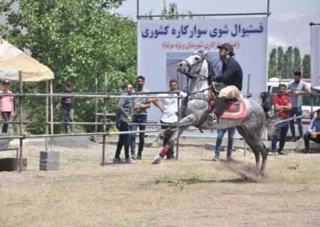 فستیوال کشوری شوی سوارکاری در مرند برگزار شد