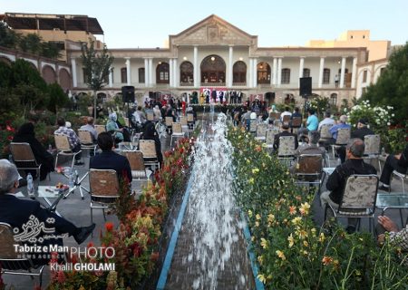 آیین بزرگداشت روز ملی شعر و ادب و تجلیل از شهریاران آذربایجان در محوطه موزه قاجار