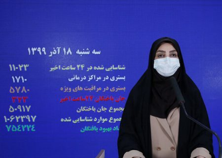 شناسایی ۱۱۰۲۳ بیمار جدید کرونایی/ ۶۴ شهرستان همچنان قرمز هستند