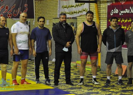 حضور مدیرکل ورزش و جوانان در تمرینات پهلوان هادی