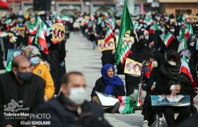 گرامیداشت چهل و دومین سالگرد پیروزی انقلاب در مصلای تبریز