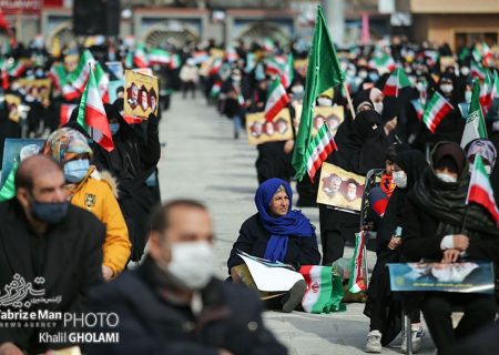 گرامیداشت چهل و دومین سالگرد پیروزی انقلاب در مصلای تبریز
