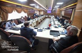 نشست خبری رئیس سازمان مدیریت و برنامه‌ریزی آذربایجان‌شرقی