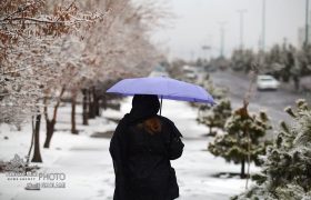 برف در شهرک اندیشه
