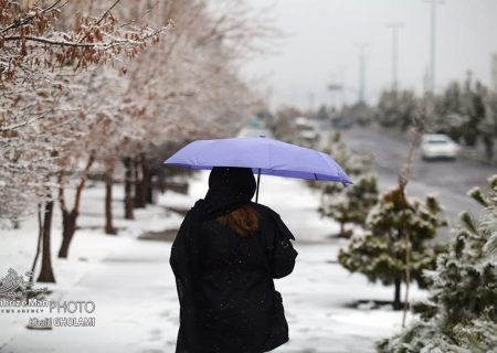 برف در شهرک اندیشه
