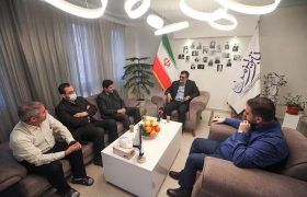بازدید دکتر احمدزاده از مجموعه تبریزمن