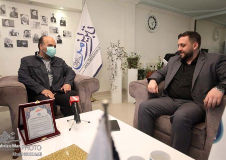 مدیرکل کمیته امداد آذربایجان‌شرقی میهمان تبریزمن
