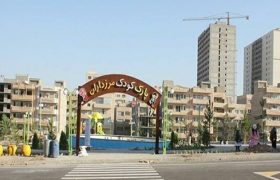 گزارش تصویری از احداث پارک کودک مرزداران