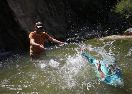 طبیعت تابستانی روستای یوزبند