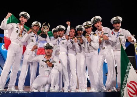 اختتامیه مسابقات غواصی ارتش های جهان
