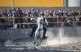 گزارش تصویری تبریزمن | مسابقات کشوری شو اسب سواری