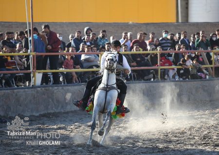 گزارش تصویری تبریزمن | مسابقات کشوری شو اسب سواری