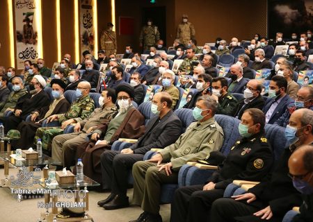 مراسم معارفه مدیرکل حفظ آثار و نشر دفاع مقدس آذربایجان شرقی