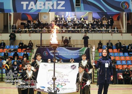 پنجمین المپیاد ورزشی بانوان کارگر در تبریز