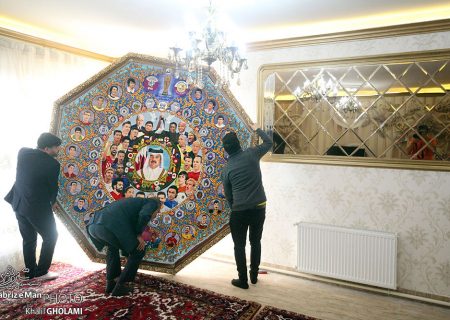 فرش دستبافت تبریز در راه جام جهانی قطر