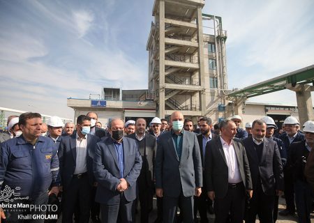 مراسم افتتاح پلی پروپیلن پتروشیمی تبریز