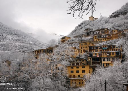 زیبایی شگفت انگیز ماسوله در برف