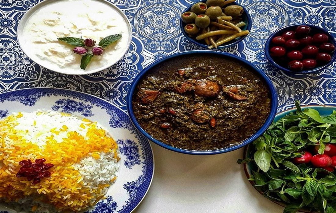 دستور پخت قورمه سبزی در زمان قاجار