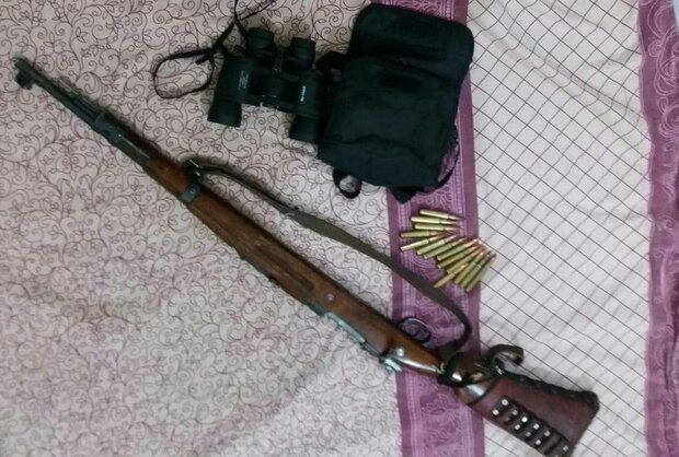 شکارچیان با اسلحه جنگی در جلفا دستگیر شدند