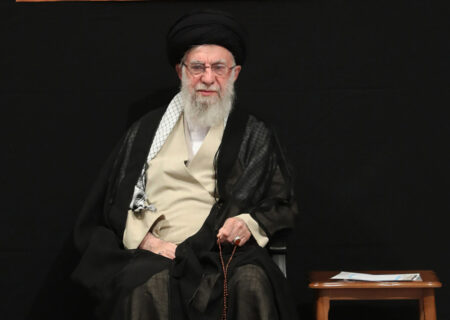 عزاداری هیات‌های دانشجویی در حضور رهبر انقلاب
