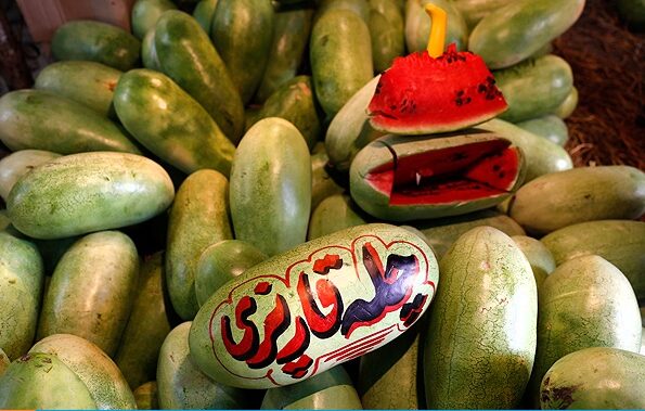 فضا سازی شهر به مناسبت شب چله