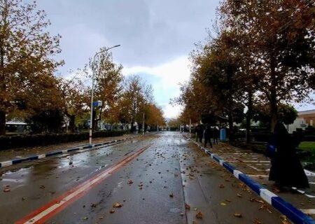 رگبار پراکنده باران در غرب و جنوب غرب کشور