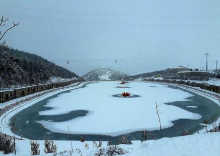 فیلم / زمستان زیبا در عینالی تبریز