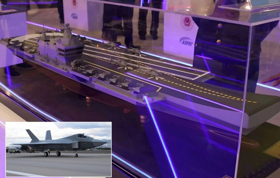 ترکیه به جنگنده‌های ناوگانی نسل پنجمی دست خواهد یافت / KAAN در مسیر عملیات دریایی