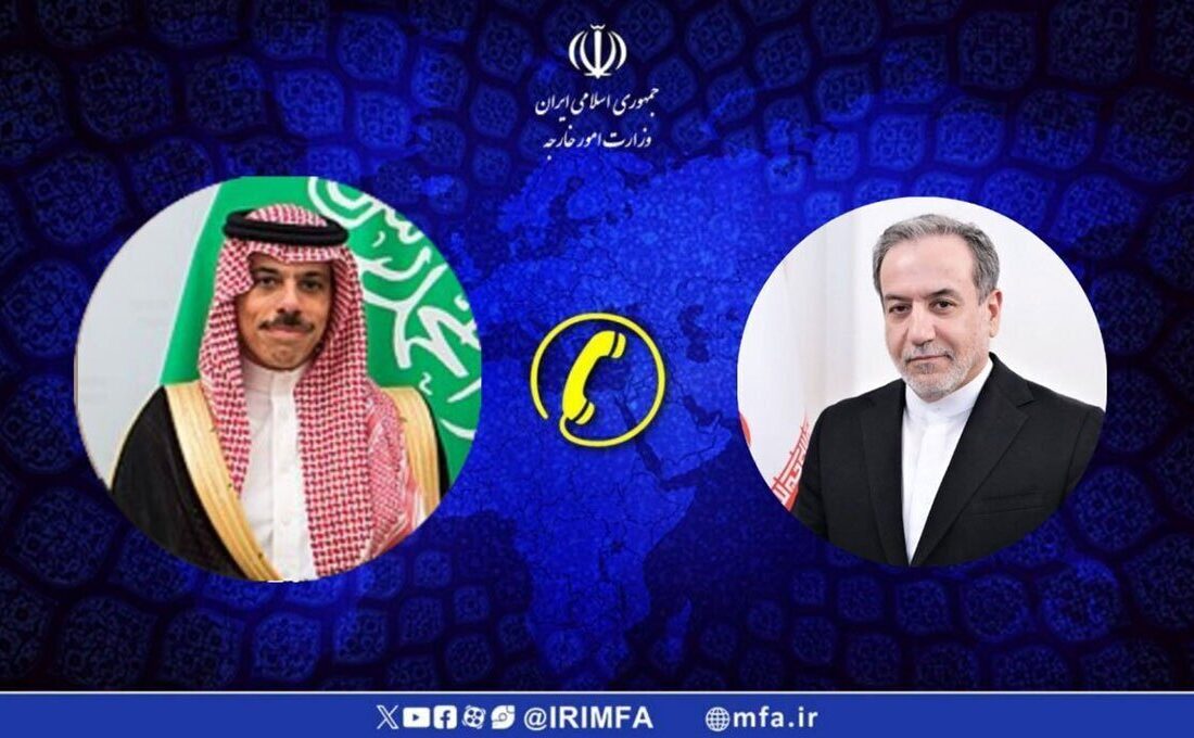 رایزنی عراقچی با وزیر خارجه عربستان درباره تهدیدات رژیم اسرائیل علیه فلسطین
