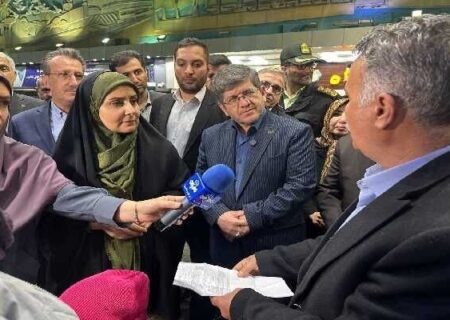 بازدید سرزده وزیر راه از ایستگاه راه‌آهن تهران