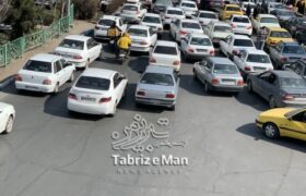 آشفتگی خیابان های تبریز و ترافیکی که روی اعصاب مردم راه می رود
