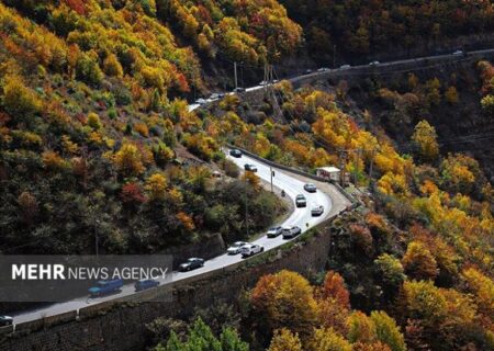 تردد روان در محورهای شمالی کشور