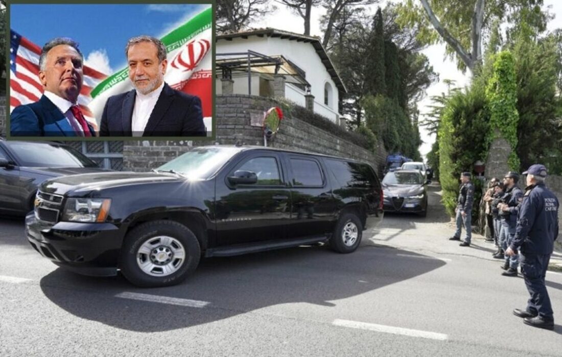 تصاویری از تیم مذاکره‌کننده ایران با آمریکا در رم (عکس)