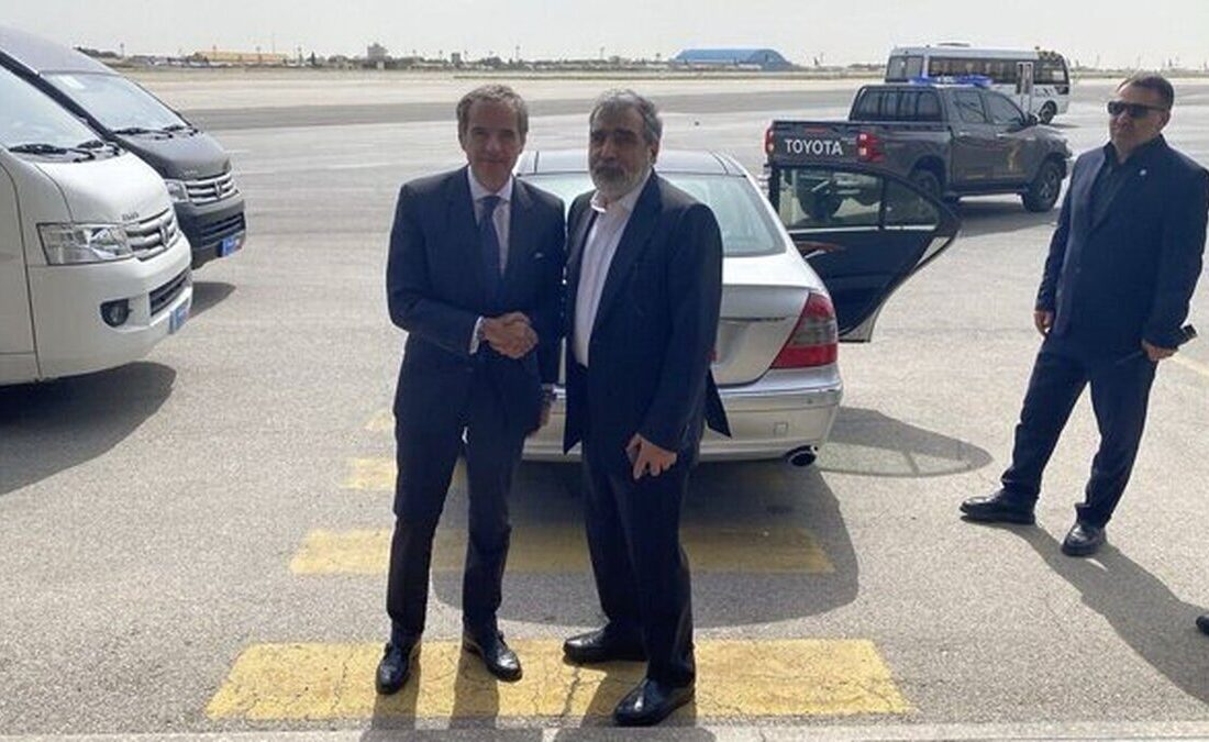 گروسی تهران را ترک کرد