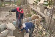 حفر ۸ حلقه چاه جذب با هدف برای مدیریت آب‌های سطحی در جنوب غرب تبریز