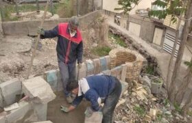 حفر ۸ حلقه چاه جذب با هدف برای مدیریت آب‌های سطحی در جنوب غرب تبریز
