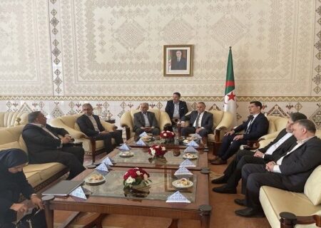 استقبال معاون ارشد وزیر مالیه الجزایر از سرپرست وزارت اقتصاد ایران