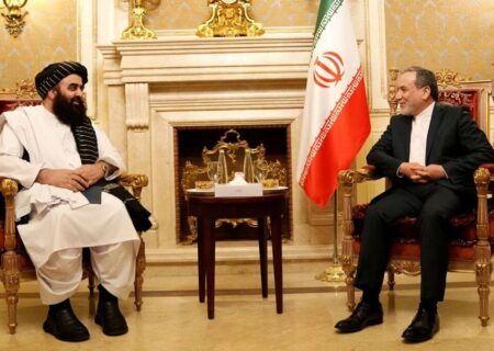 دیدار وزرای خارجه ایران و افغانستان در حاشیه مجمع گفتگوی تهران
