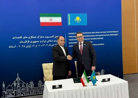 بیستمین اجلاس کمیسیون مشترک همکاری‌های ایران و قزاقستان برگزار شد