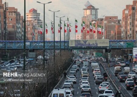 ترافیک سنگین در مسیرهای ورودی به تهران