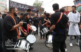 گزارش تصویری / عزاداری عاشورا حسینی در باسمنج