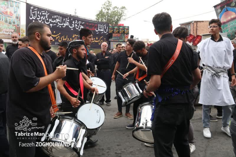 گزارش تصویری / عزاداری عاشورا حسینی در باسمنج