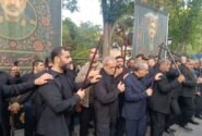 مراسم عزاداری حسینی در تبریز با حضور رئیس جمهور