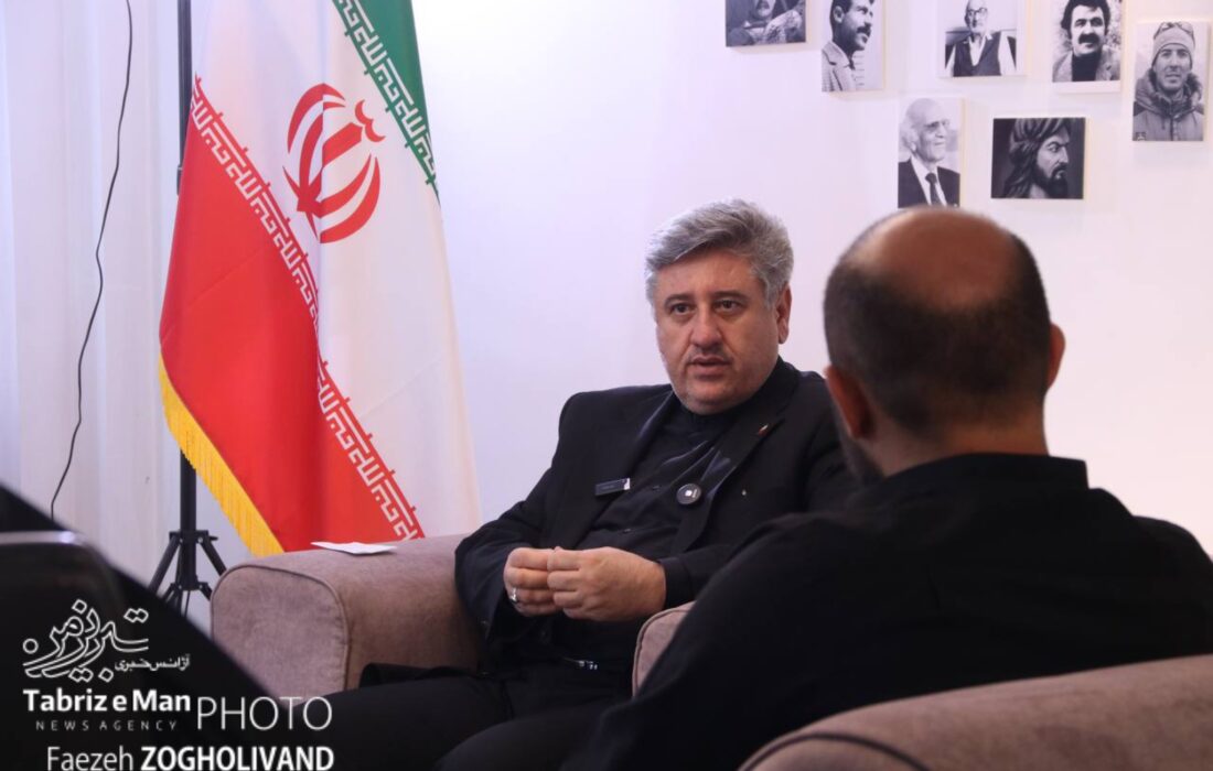 گزارش تصویری/ بازدید مدیرکل فرهنگ و ارشاد اسلامی آذربایجان شرقی از دفتر تحریریه تبریزمن (2)