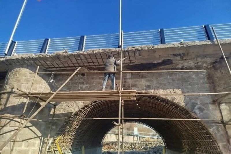 هفت پل‌ درون شهری تبریز مقاوم سازی شد