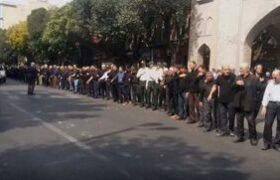 اجتماع عزاداران تبریزی در سالروز رحلت پیامبر اکرم