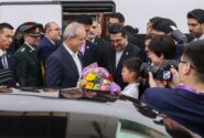 رئیس جمهور وارد پکن شد