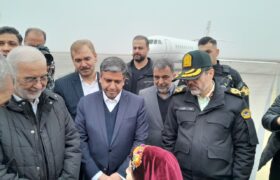 وزیر کشور وارد اردبیل شد